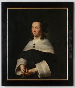 Portret van Clara van Bronckhorst Portret van Clara van Bronckhorst