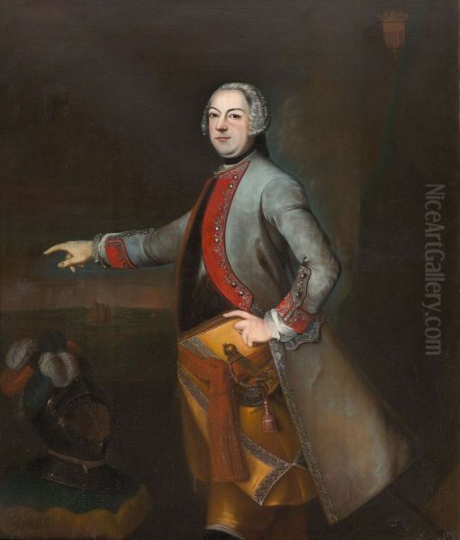 Portret van Frederik Johan van Isendoorn a Blois - view 1