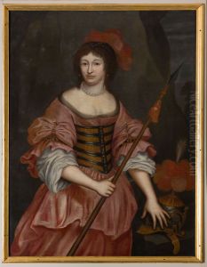 Portrait of Anna Margaretha van Bocholtz (1628-1692) by Geldersch Landschap en Kasteelen