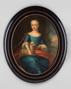 Kinderportret met lammetje Kinderportret met lammetje