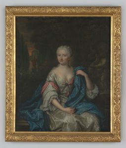 Portret van Jacoba Maria van Wassenaer van Duivenvoorde by Mattheus Verheyden