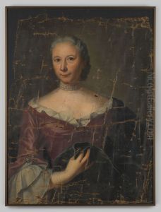 Portret van Cornelia Farret by Pierre Frederic de la Croix