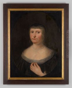 Portret van een vrouw by Geldersch Landschap en Kasteelen