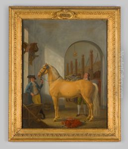 Limousin paard by Tethart Philipp Christian Haag