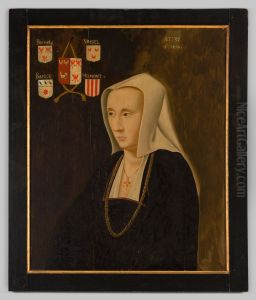 Portret van Catharina de Brimeu by Geldersch Landschap en Kasteelen
