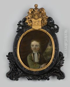Kinderportret van Steven van Delen by Geldersch Landschap en Kasteelen