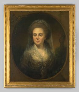 Portret van Hermina Jacoba Thoms by Geldersch Landschap en Kasteelen