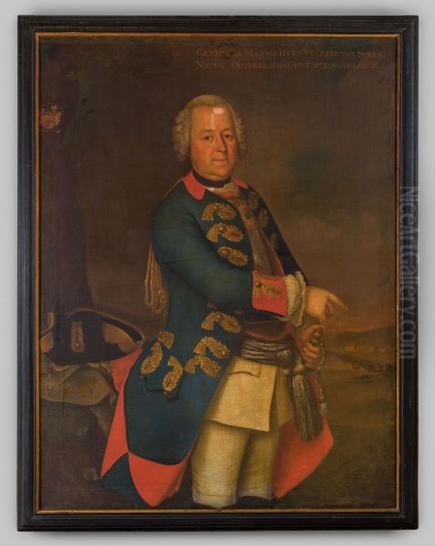 Portrait of Johan Hendrik Frederik van Spaen (1705-1762) - view 1