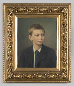 Portret van Johann Heinrich Wilhelm (Heinz) Lups