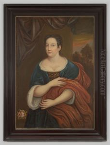 Portret van Seyna van Delen by Fesel