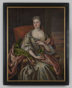 Portret van Anna Angela Catharina van der Heyden