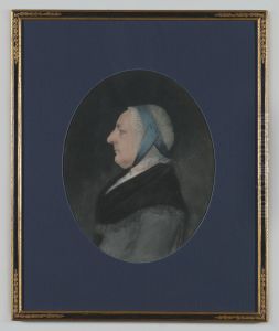 Portret van Johanna Roelandina von Bodmer-Schas Portret van Johanna Roelandina von Bodmer-Schas