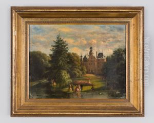 Gezicht op kasteel Keppel
