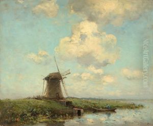 Landschap met molen Landschap met molen