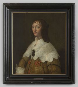 Portret van Johanna Barbara de la Kethulle Portret van Johanna Barbara de la Kethulle