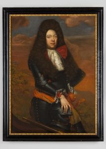 Portret van Friedrich Wilhelm von der Borch