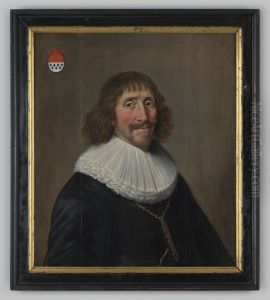 Portret van een man by Geldersch Landschap en Kasteelen