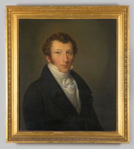 Portret van Alexander baron van Rhemen by Cornelis Kruseman