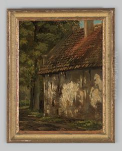 Huis met pannendak by Marinus Boks