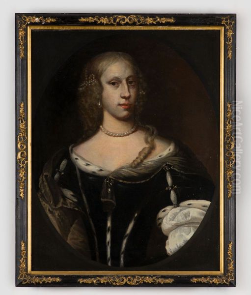 Portrait of a woman, probably Hendrina van Arnhem (1625-1671) - view 1