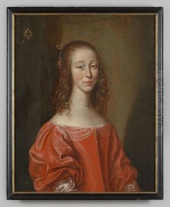 Portrait of an unknown woman from the Bentinck family by Jan Rutgers Van Niwael