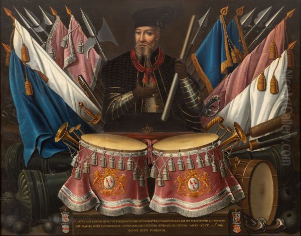 Portret van Marten van Rossem - view 1
