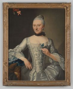 Portret van Catharina Elisabeth van der Dussen Portret van Catharina Elisabeth van der Dussen