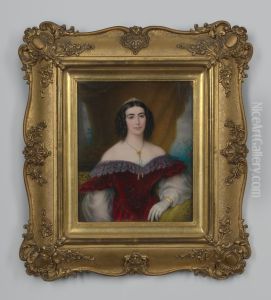 Portret van Jacoba Louise barones van Heeckeren by Jean Chretien Valois