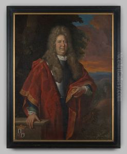 Portrait of Joannes Everardus Canisius van der Heyden (?-1711)