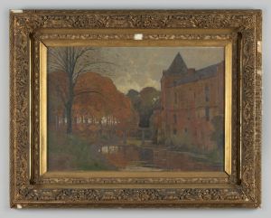 Gezicht op kasteel Doorwerth