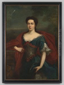 Portret van Anna constantia van Sevenaer Portret van Anna constantia van Sevenaer