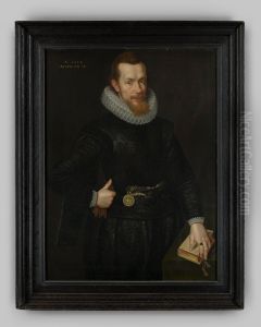 Portret van Johan Kelffken Portret van Johan Kelffken