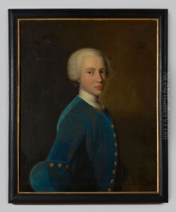 Portrait of a man, probably Hans Willem van Aylva (1722-1751) by Bernard Accama