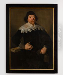 Portret van Pieter Mossel by Jacques Waben