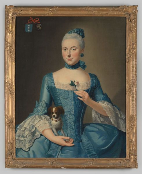 Portrait of Jacoba Johanna Bouwens (1741-1793) - view 1