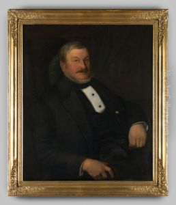 Portret van jhr. Jacob Adriaan van Kretschmar by Jan Hendrik Heijmans