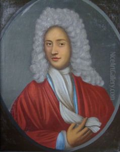 Portret van Dirk van Heymenbergh Portret van Dirk van Heymenbergh