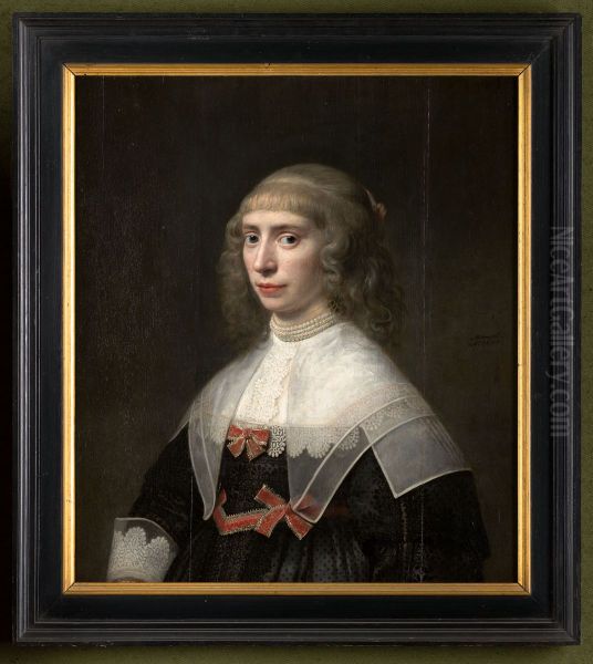 Portrait of a unknown woman, possibly of the Van Bemmel family - view 1