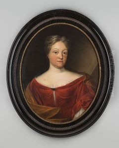 Portrait of mogelijk Josina Clant tot Stedum (1660-1731) by Geldersch Landschap en Kasteelen