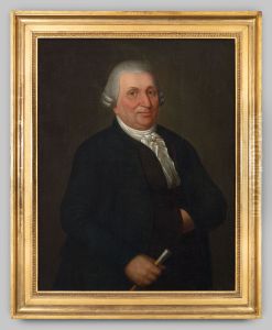 Portret van Mattheus Lups by Theodorus Bohres
