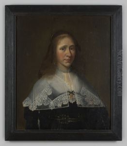 Portret van een vrouw, mogelijk Alegunda van Juckema Portret van een vrouw, mogelijk Alegunda van Juckema