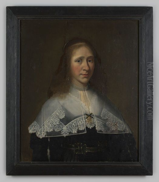 Portrait of a woman, possibly Alegunda van Juckema (1612-1703) - view 1