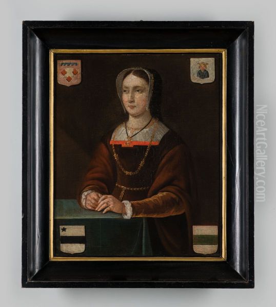 Portrait of Christine van Angenendt (?-1554) - view 1
