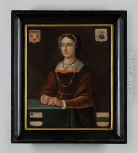 Portrait of Christine van Angenendt (?-1554) by Geldersch Landschap en Kasteelen