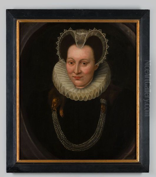 Portrait of a woman, possibly Elisabeth van Giessen (?-1668) - view 1
