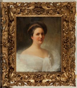 Portret van Irmgard Thecla barones van Hardenbroek