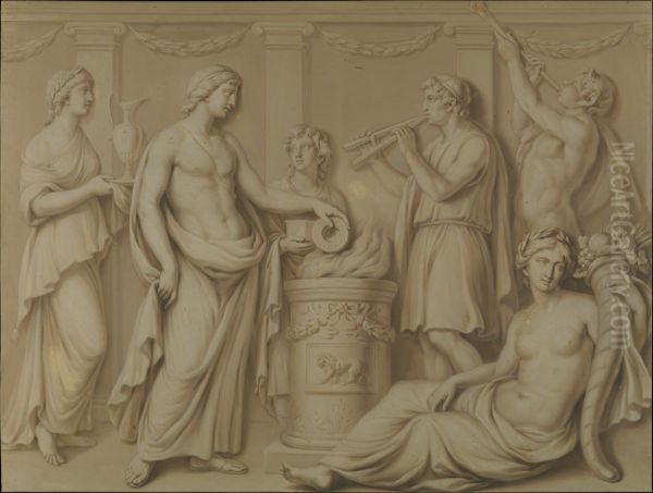 Ceremonial Scene - view 1