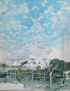 Portici landscape by Maria Fortuny Marsal