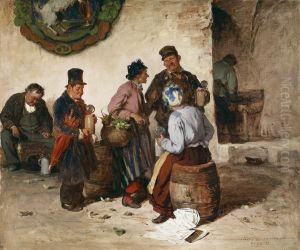 The Beer Garden Regulars by Pal Bohm