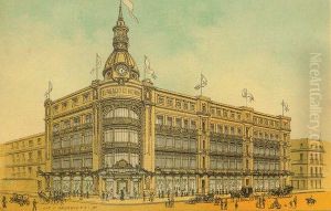 Palacio de Hierro in 1908